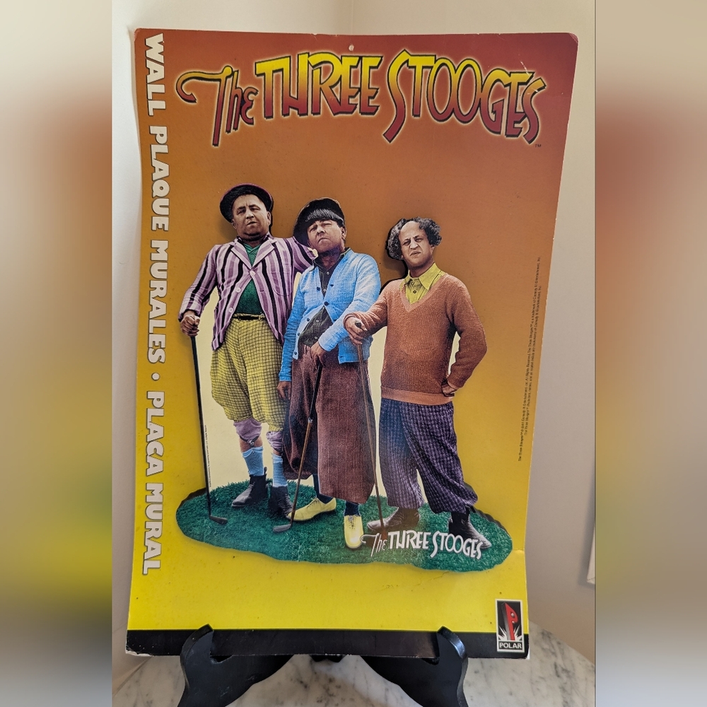 The Three Stooges Wall Plaque 2001